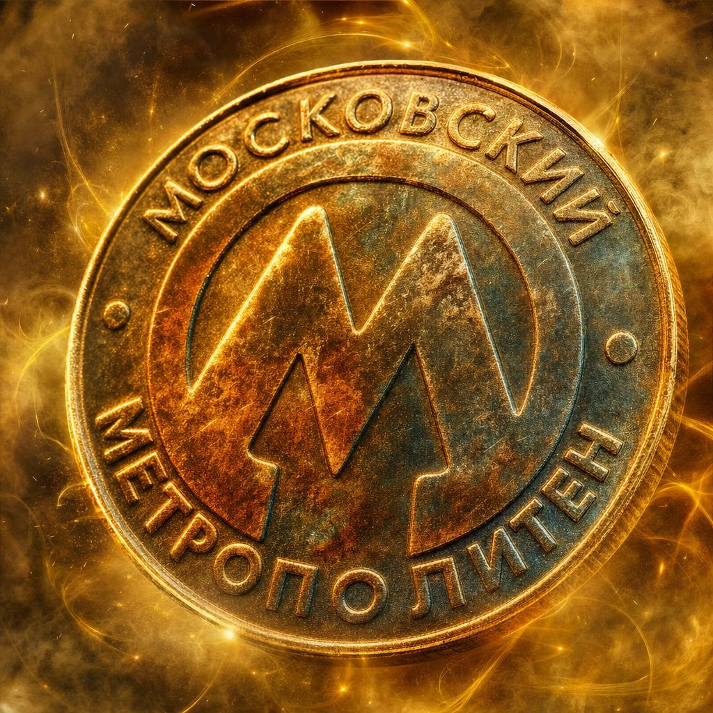 Жетон метро (редкий)